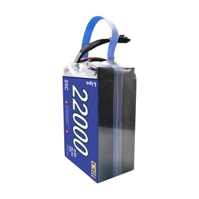 China UAV Drone Cobalt 12s 44.4v 22000mah 100% Lipo Battery For Agricultural Drone 50 Liter for sale