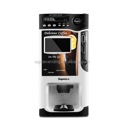 China 1600g X 3 Fully Automatic Coffee Cappuccino Maker Machine Commercial Coffee Machine for sale