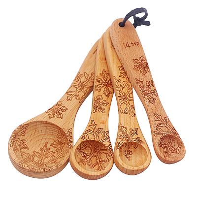 China NEW Stocked Natural Sound Laser Etched Wooden Doser Set for sale