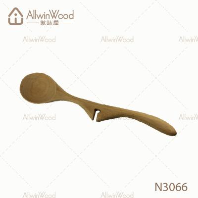 China Sustainable Kitchen Hot Sale Wooden Lazy Spoon for sale