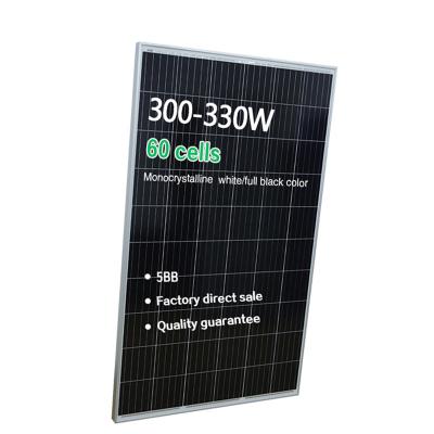 China Directly Sale 300wp 300w Solar Monocrystalline Module Manufacturer Policristalino Products 330w Solar Panel for sale