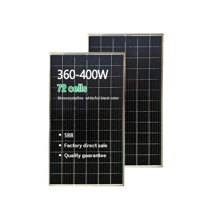 China High efficiency 360 watt 380w products solar paneles policristalino de solares de placa solar panel 390 watt 400w for sale for sale