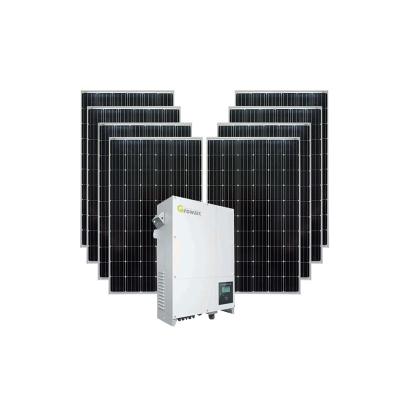 China Solar System 100kw Home Photovoltaic System Solar Panel On Grid for sale