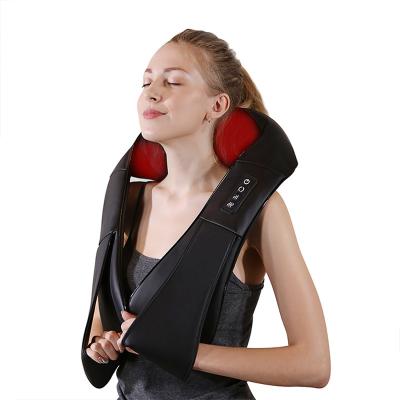 China Original Car Back Shoulder Body Kneading Massager and Massager with Heat Neck Massager Pillow for sale