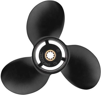 China Aluminum Wholesale Outboard Propeller 3 Blade Mercury Propeller 10 3/8X14 Marine Propellers for Mercury Marine Gasoline Engine 9.9-25hp for sale