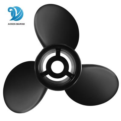 China Aluminum Wholesale Outboard Boat Propeller 4 Blade Outboard Propeller 14 X 11 Boat Propeller for Mercury Engine 40-140hp for sale