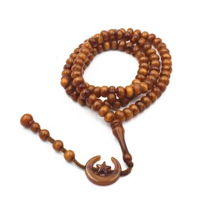 China 8mm Religious 99 Muslim Islamic Misbaha Tasbih Prayer Beads Rosary Beads Abacus Ramadan Religious Gift for sale