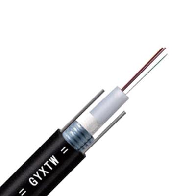 China Telecommunication GYXTW 4/6/8/12/ Single Cores Mond 0.6CM Outer Diameter Armored Fiber Optic Cable for sale