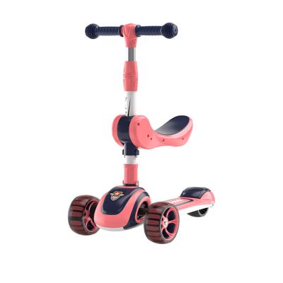 China Parent Fast Folding Kids Good Quality Folding Scooter With Music 3 Wheel Kids Scooter for sale