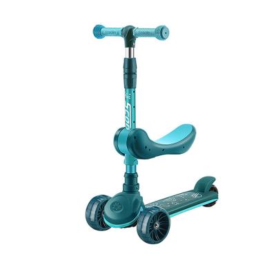 China Hot Sale Fast Folding 3 Wheels With Led Light Kids Scooter Multifunctional Child Scooter for sale