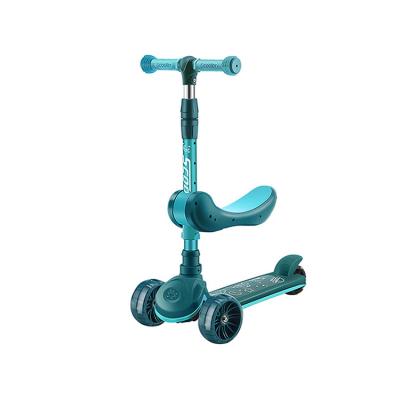 China New Design Children's Scooter Music Lighting Baby Scooter Fast Folding Glowing Multifunctional Toy for sale