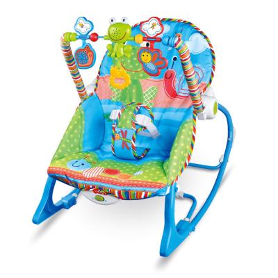 China Amazon Multifunctional Coaxial Frontier Toys Rocking Chair Comfort Rocking Chair Baby Music Vibration Rocking Chair D for sale