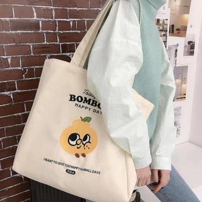 China Hot Sale Eco-friendly Factory Direct OEM Tote Cloth Shopping Bags Cotton Customized Bag for sale