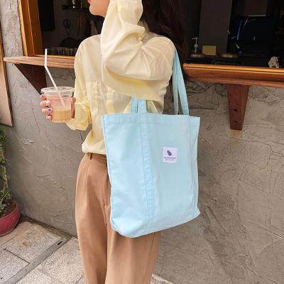 China Factory Direct Sale Eco Friendly Eco Friendly Promotional Beach Printed Bags Recycled Canvas Tote Bag for sale