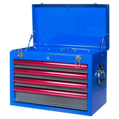 China Blue And Red Portable Box Tool Box For Garage Tool Storage for sale