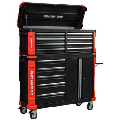 China Rolling Mobile Tool Cart 13 Drawers Metal Tool Boxes And Storage Cabinets Workshop Trolley With Tool Chest for sale