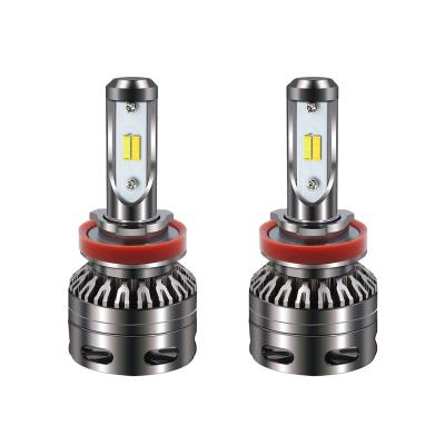 China Aviation wholesale good quality double color aluminum switch led auto headlights with fog light for car for sale