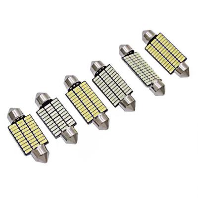 China Car Interior Light Car LED Light Bulb Led Interior Reading Lamp Festoon 3030 31mm 36mm 39mm 41mm Festoon LED Car Interior Light for sale