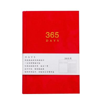 China 365 day daily planner hardcover book for sale