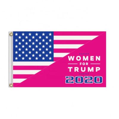 China USA Wholesale Custom Trump 2022 FLYING Red Flag 3x5 for sale