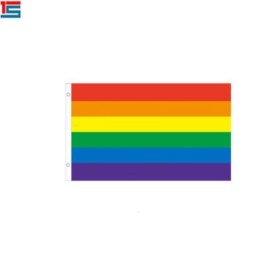 China FLYING Hot Selling Custom Rainbow Lesbian LGBT Gay Pride Flag for sale