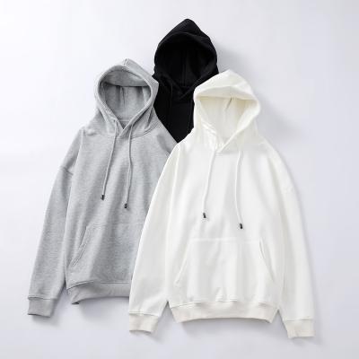 China Wholesale Warm Breathable Fleece Simple Fleece Men's Street Style Street Style Oversized Hoodies Unisex Unisex for sale