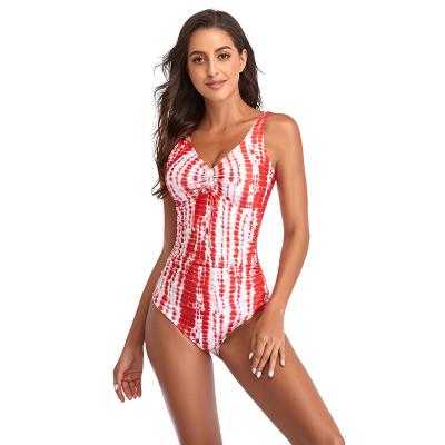 China Summer Women's Solid Bikini Bodycon Swimsuit Jumpsuit Breathable Sexy Slim Swimwear Beachwear for sale