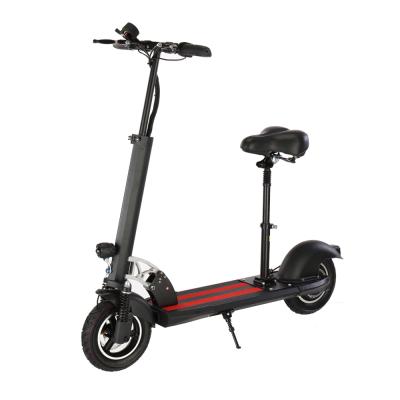 China Factory Direct Sale Unisex Chinese Adult Electric Scooters With Seat 500w Motor Foldable Scuter Electrico Scooter EU Warehouse for sale