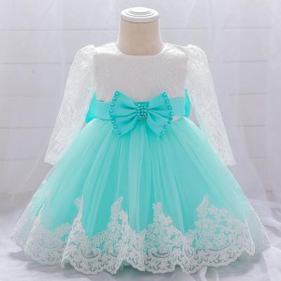 China NEW Anti-Static White Dress 1st Birthdays Dresses for Party and Weding Girl Clothes Baptism Baby Dresses Princess Infant Dress L1940XZ for sale