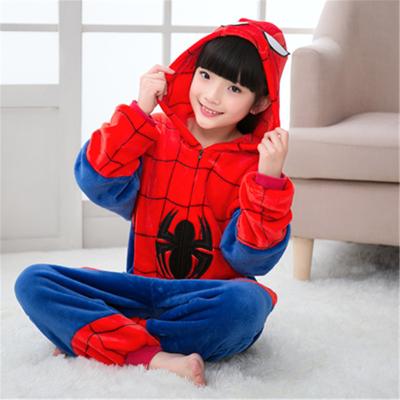 China Breathable spiderman animal kids pajamas pajamas party unisex cosplay house MZA008 for sale