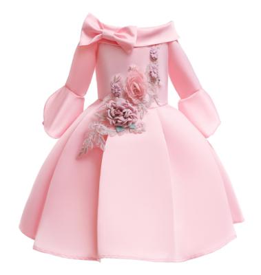 China Anti-static Girls Party Floral Princess Pageant We 3192 Children's Occasions Princess Pageant Wedding Dresses Children's Occasions Birthday Formal Dress for sale