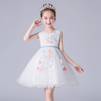 China China Factory Wholesale Price Girls Princess Pageant Dresses For Anti-Static Flower Girl Dress For Weddings Kids Fancy Birthday Dresses A02 for sale