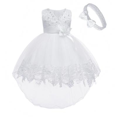 China Anti-wrinkle Princess Kids Baby Dress Wedding Party Dresses Sleeveless Party Clothes For Girls Summer Boutiques B-1639 for sale