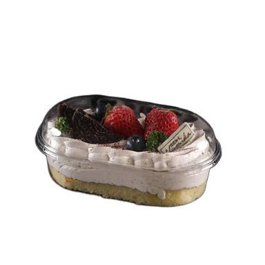 China Clear Recyclable Clear Plastic Containers Cupcake Dome Box for sale