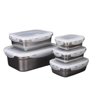 中国 Freshness Retention Safe Reusable Stainless Steel Lunch Box Sandwich And Durable Perfect Lunch Box For The Kitchen 販売のため