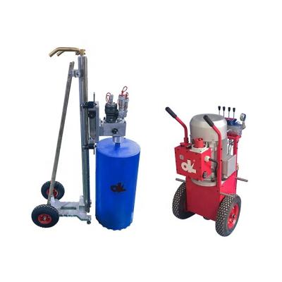 China Construction Material Shops 25kw Concrete Diamond Core Drilling Equipment Various Sizes And Depths for sale