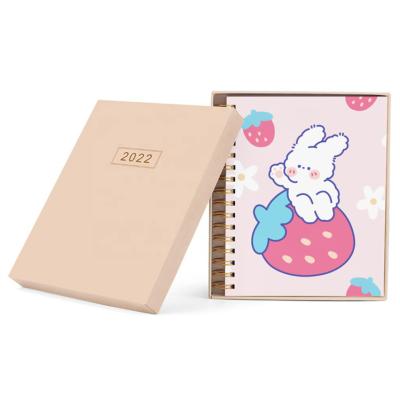 China Hot Sale School Dairy Notebook Custom A5 Spiral Notebook Softcover Cheap Softcover Cute Notebook for sale