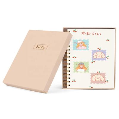 China Hot Selling Spiral Most Popular Stationery School Student Writing Dairy Note Eco-Friendly Book for sale