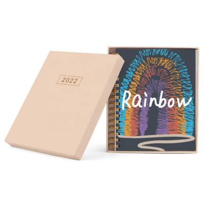 China Custom Spiral Notebook With Logo Print Different Kinds Of A5 Spiral Notebook Notebook for sale