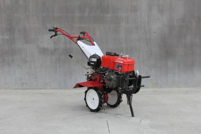 China Diesel Engine Water Cooled Tiller Paddy Farms 180two Drive Micro-tiller Power Steering Tiller for sale