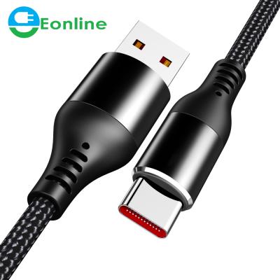 China Camera EONLINE 5A USB Type C Cable For Huawei P40 Mate 30 Pro Boost P30 40W Charger Cord Fast Charging Type C Cable Wire Pro for sale