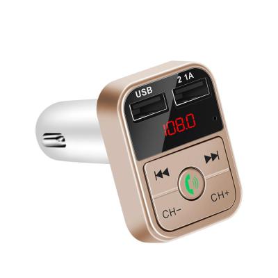 China Eonline Handsfree CAR CHARGER Car Kit Handsfree Wireless FM Transmitter LCD MP3 Player USB Charger 5V 2.1A Car Accessories for sale