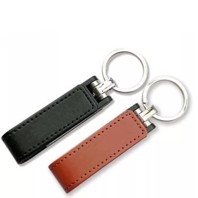 China Promotional USB Flash Leather Key Stick Shape Drive USB Mini Computer Tablet PC Gift 8gb Pen Drive for sale