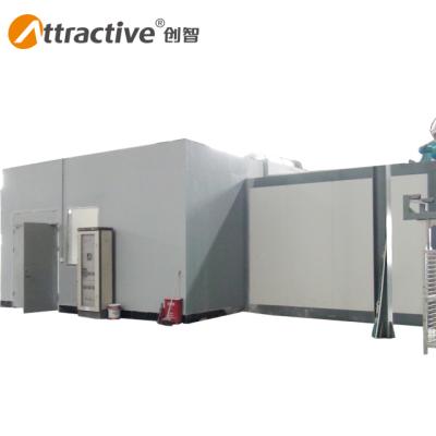 China Automatic factory car disc paint machine paint booth paint baking oven coating equipment production line for sale