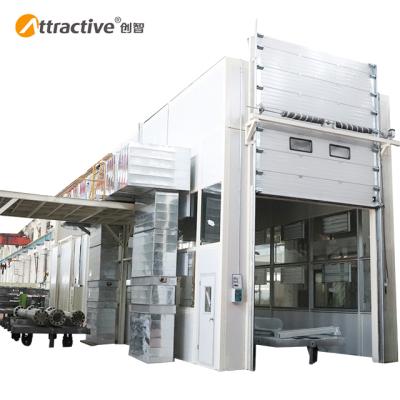 China Auto Car Painting Robot Arm Spray Painting And Powder Coating Line According To Customer Needs for sale