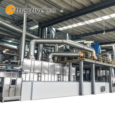 China automation industrial coating machinery painting equipment drying oven used for manufacturing cookware according to customer needs for sale