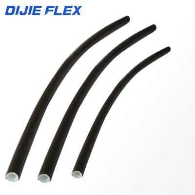 China Lowest Price High Pressure Braid Air Black Hydraulics SAE 100 R18 1/2 Inch Steel Wire Reinforced Flexible Hydraulic Rubber Hose for sale