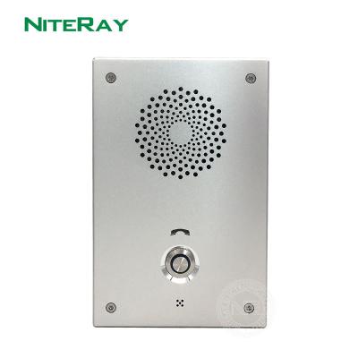 China Waterproof/Waterproof SIP Door Phone Audio Intercom Wired IP Doorbell Smart Design for Parking Station for sale