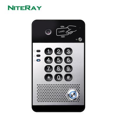 China Built-in Camera Security IP Door Phone Door Intercom Telephone Compatible with Magnetic Door Lock IP PBX System for sale