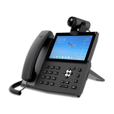 China Landline Sip Phone Style Android Smart Fixed Touch Screen Video ID Call Center Office Business Phone for sale